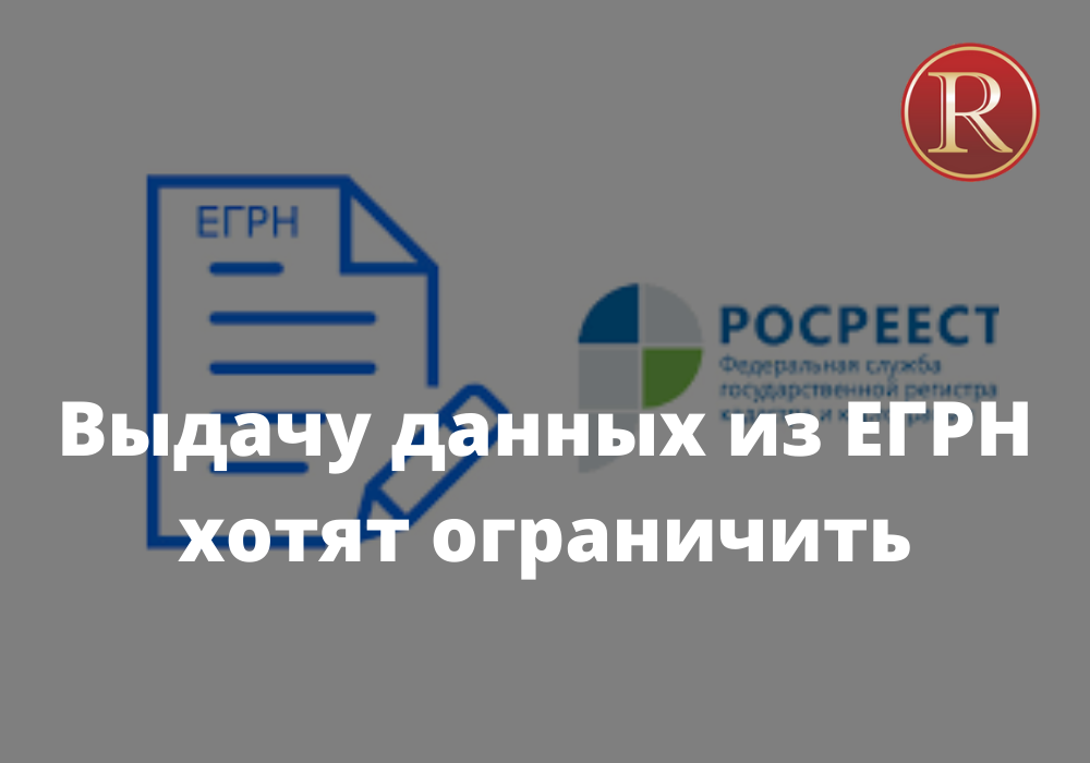 Выдачу данных из ЕГРН хотят ограничить. АН Резиденция Пермь